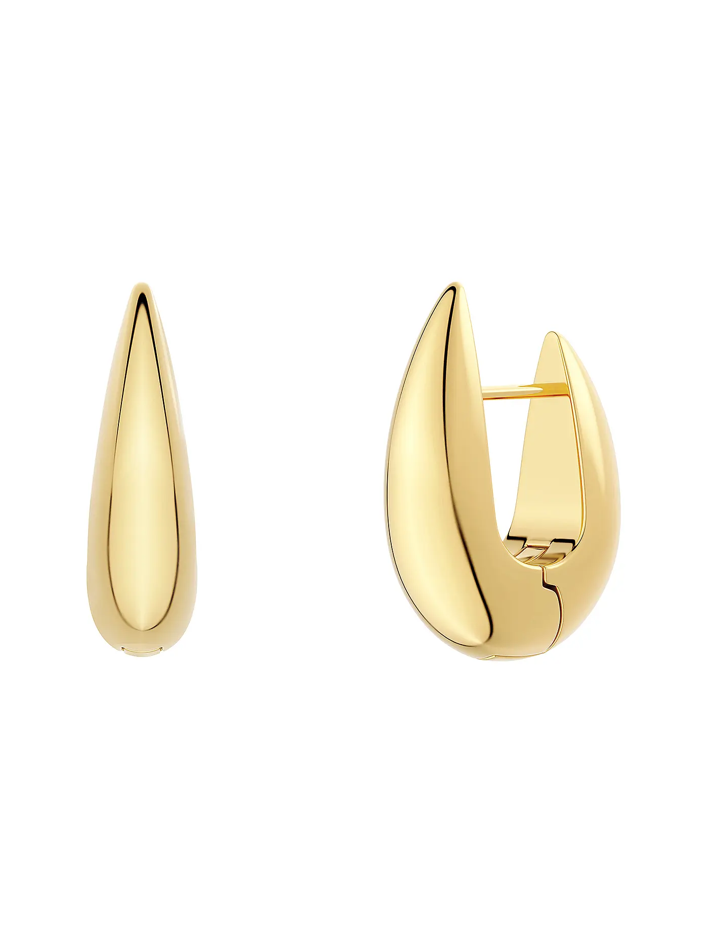 EDBLAD | Ohrringe CREST HOOPS Large Gold | 